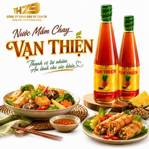 Nước Mắm Chay Trái Thơm Phan Thiết Mũi Né - Chai Thủy Tinh 500ML Hảo Hạng