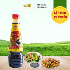 Nước Chấm Đậu Nành Tâm An 480ML | Nước Tương Đậm Đà | Dùng Chấm Rau Luộc, Đậu Hũ, Món Chay, Món Mặn